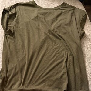 Olive Green Women's Dolman Top